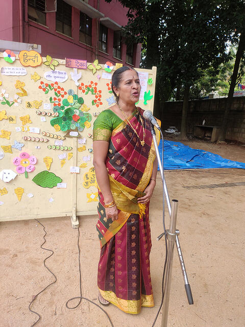 15. Mrs. Myna Reddy N.S. Principal, Primary section appreciated all the participants