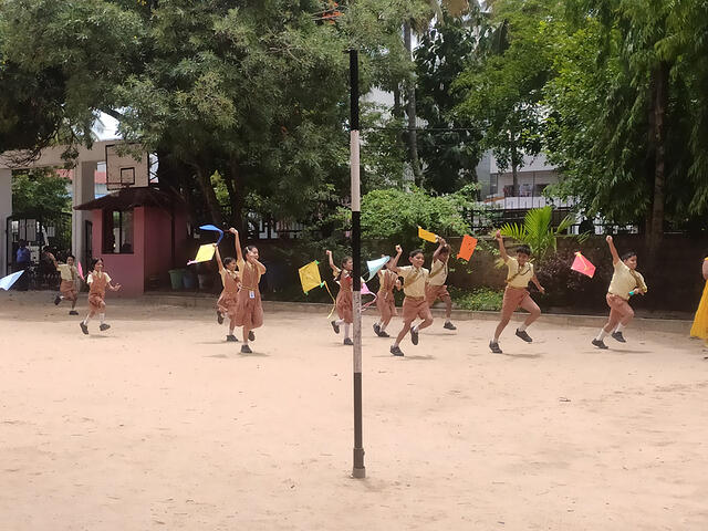 7. Enjoiying with kites