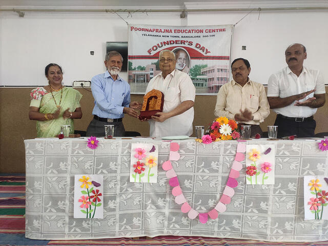 13.Felictation to the Chief Guest by Dr. K.N Hari Bhat