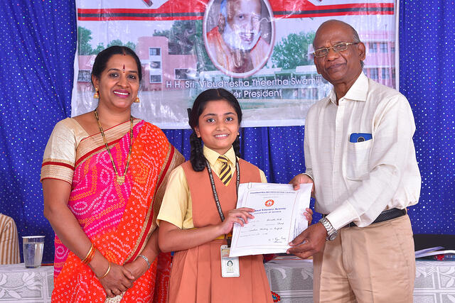 15. Sunidhi M.S. of class VI - III place 