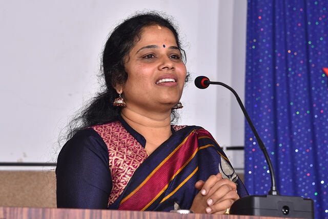 3. SPEECH BY THE CHIEF GUEST Mrs. VANDANA SHASTRY