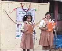 9. Vote of thanks by Nabha S. Chindi and Samanvitha N. Deshpande of Class 4