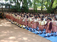 8. Students took an oath to protect our Mother Earth