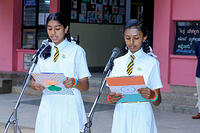 13.Kannada Speech by Nesara R. and Rohini D. of Class VII