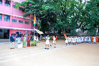 6. Chief Guest witnessing the March-Past