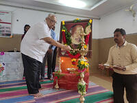 3.Ligthing the Lamp By Dr. K Srihari, Hon. Secretary USAMEC
