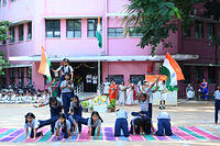 16.Yoga Display by Girls of Class IV