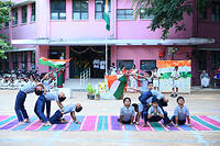 18.Yoga Display by Boys Class IV