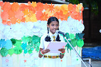 20.Vote of thanks by Nimisha Bushan of Class VII