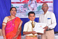 14. Ganapathi U.R. Joshi of class VI - II place 