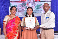 17.Sparshini B. of class VII - II place