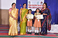 4. LITERARY CHAMPIONS JUNIOR CATEGORY - SHANSHANK BARLAYA , SENIOR CATEGORY - PRISHNI BHAT